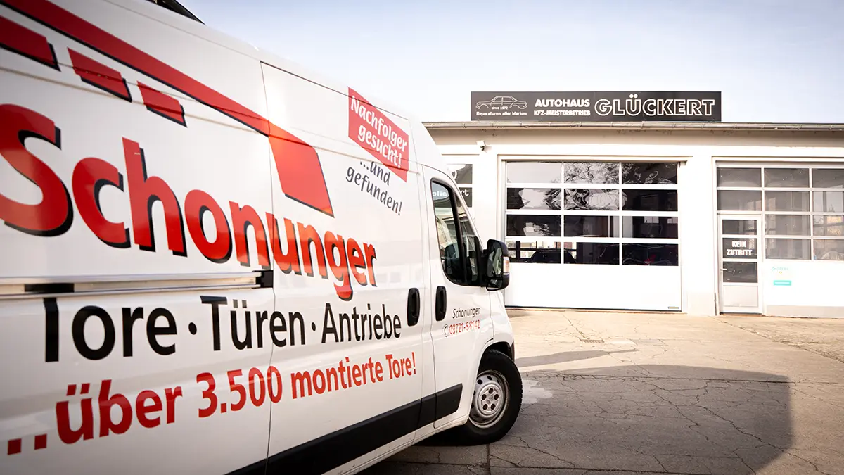 Referenzbild eines Garagentorprojekts