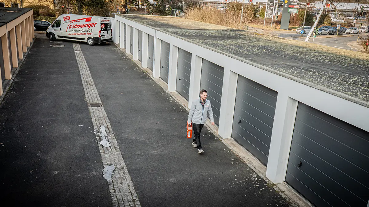 Referenzbild eines Garagentorprojekts